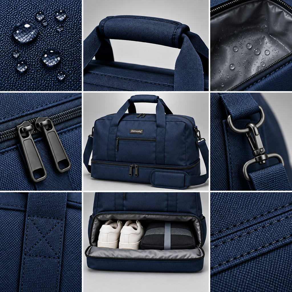 Zamvoriq™ Wet-Dry Separated Weekend Travel Bag main image 06