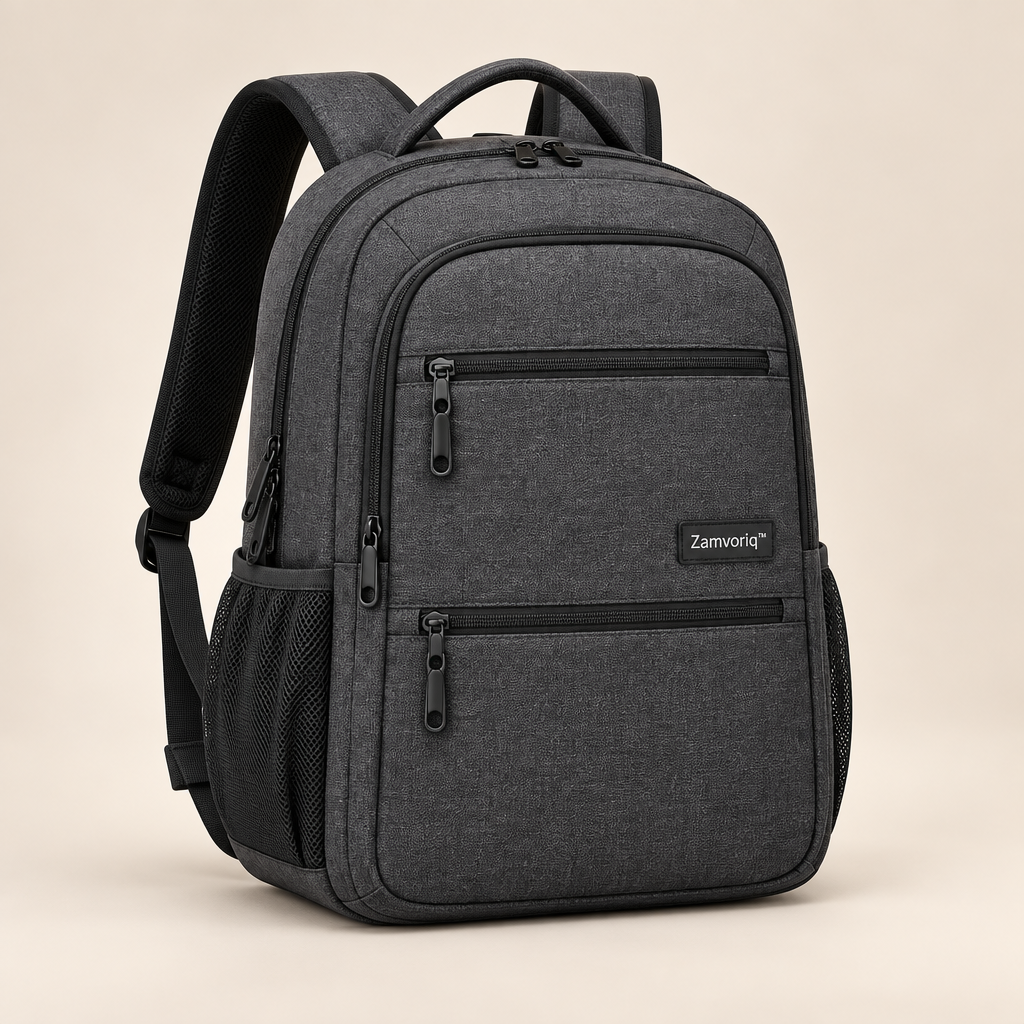 Zamvoriq™ Lightweight Multi-Compartment Everyday Backpack hero