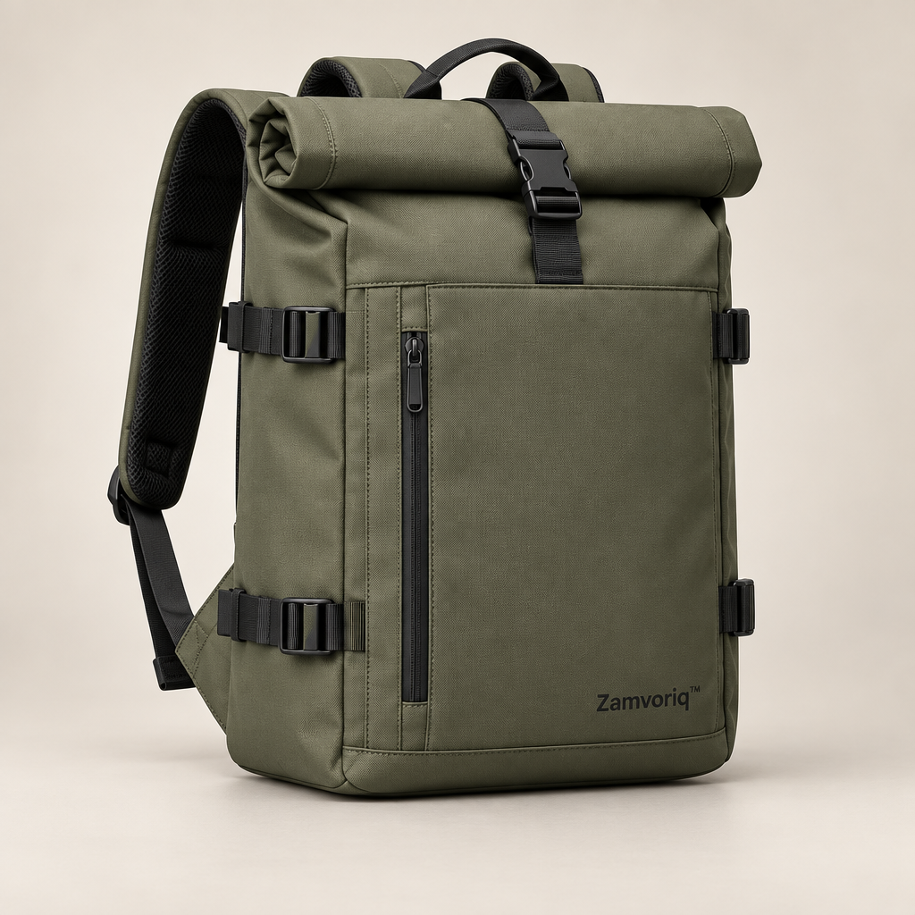 Zamvoriq™ Anti-Theft Rolltop Travel Backpack hero