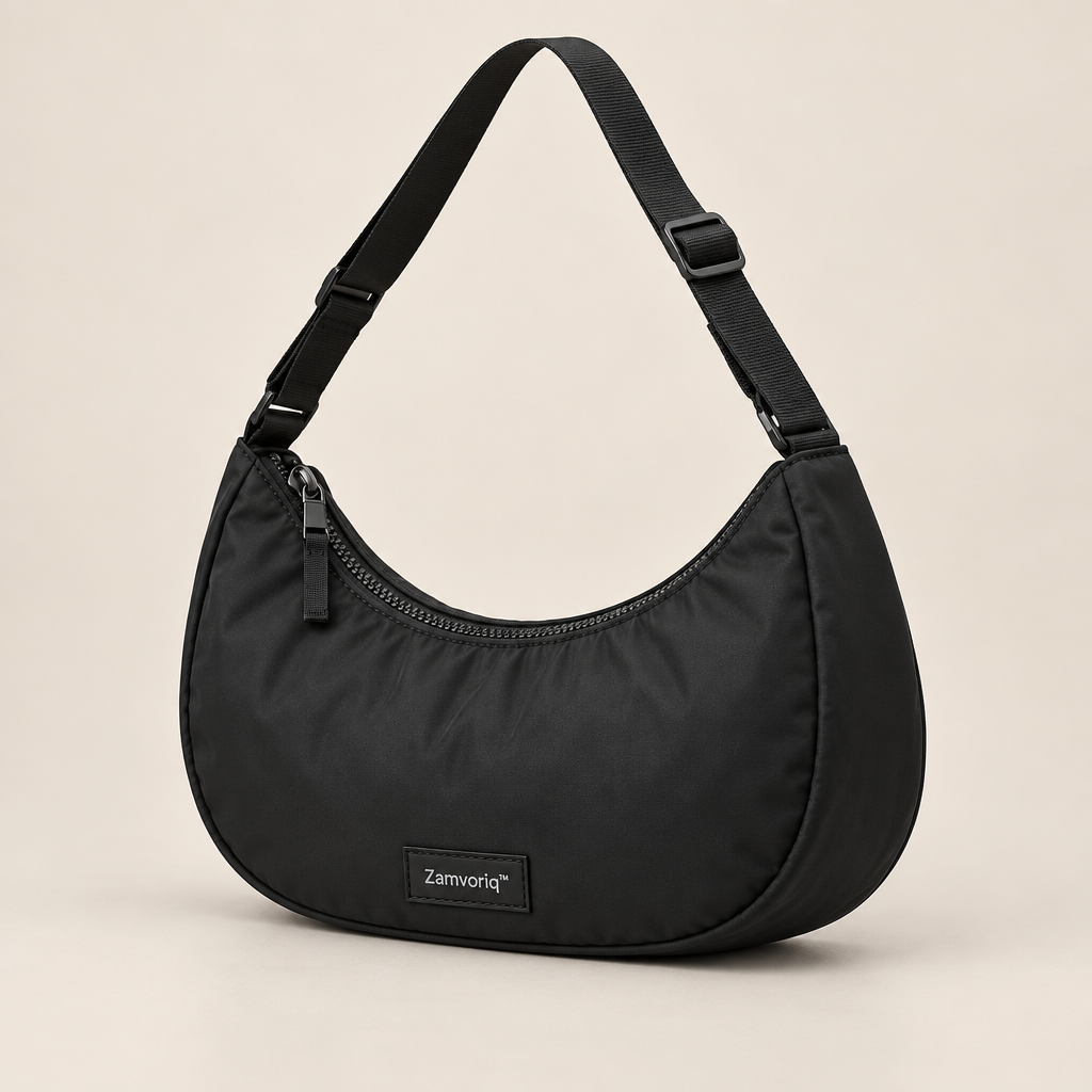 Zamvoriq™ Lightweight Crescent Shoulder Bag hero