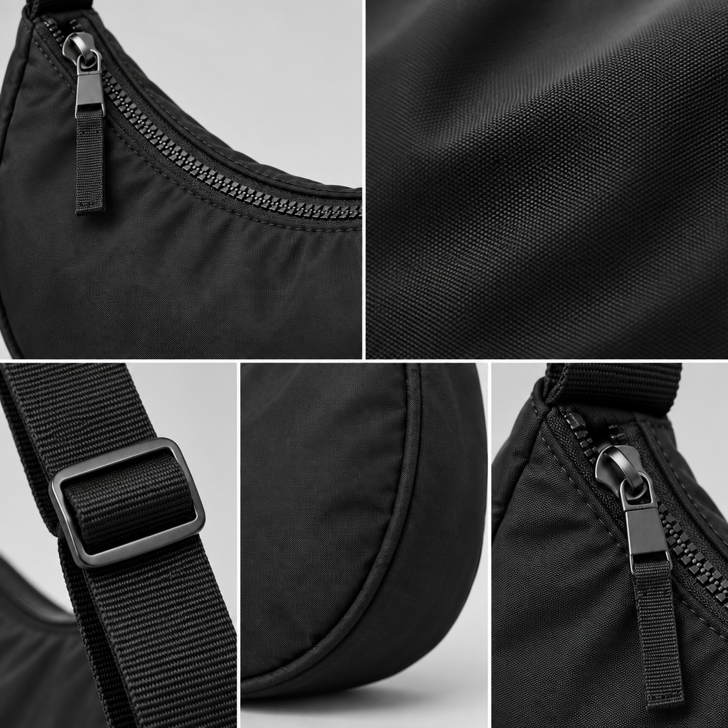 Zamvoriq™ Lightweight Crescent Shoulder Bag main image 03