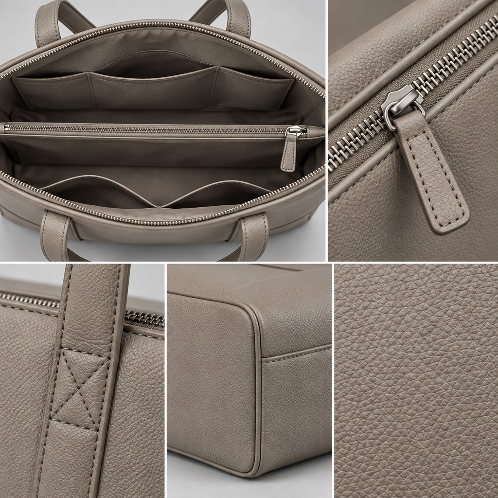 Zamvoriq™ Large Multi-Compartment Commuter Tote main image 03
