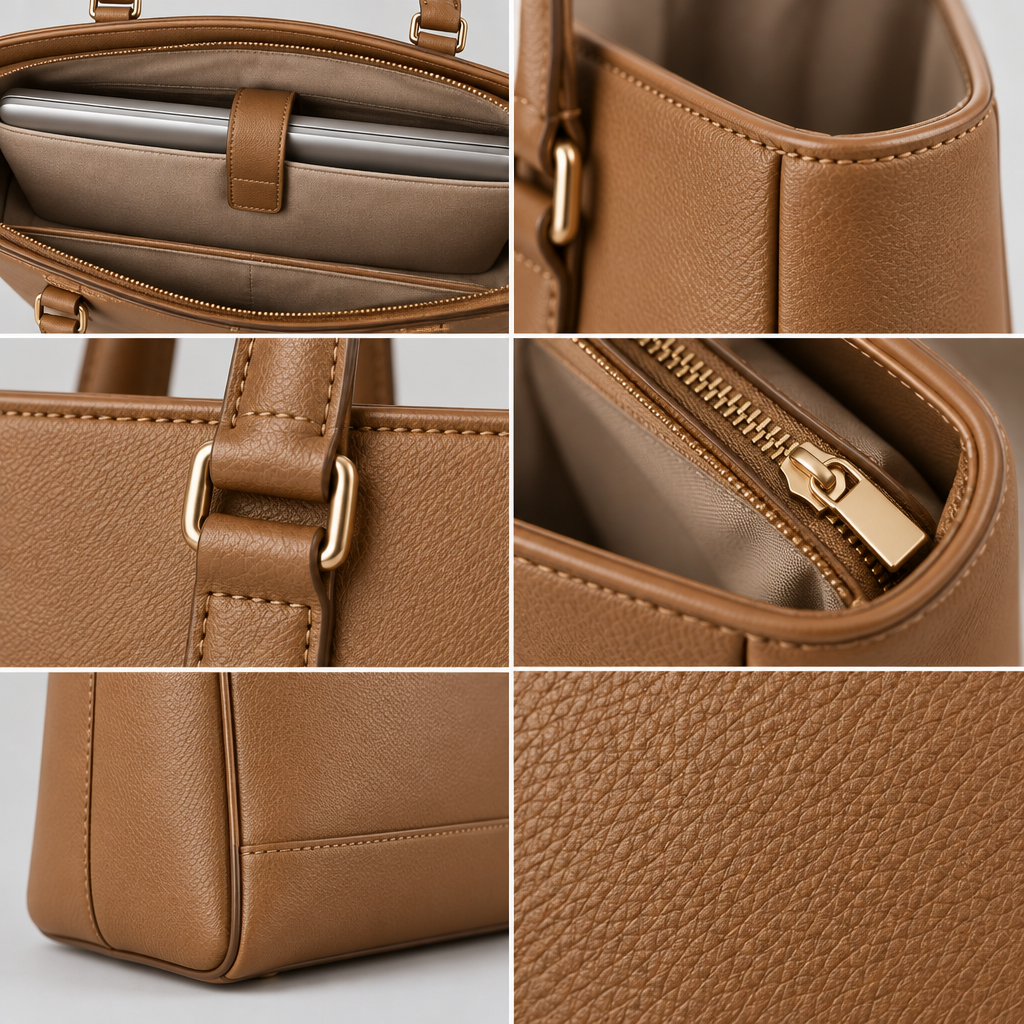 Zamvoriq™ Structured Office Laptop Tote main image 03