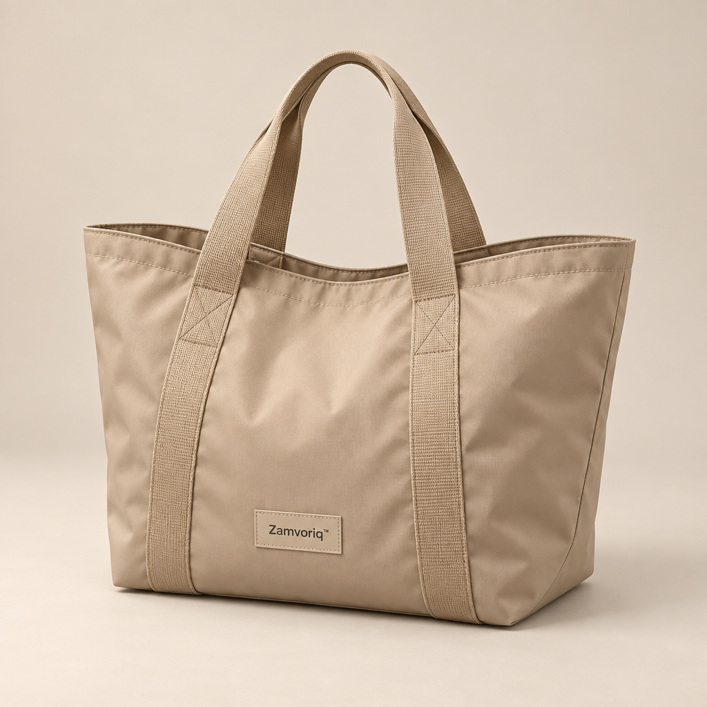 Zamvoriq™ Lightweight Water-Resistant Carryall Tote hero