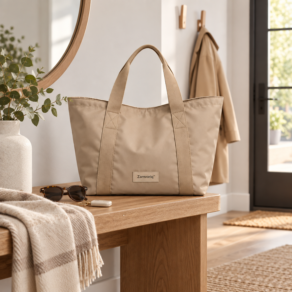 Zamvoriq™ Lightweight Water-Resistant Carryall Tote main image 02
