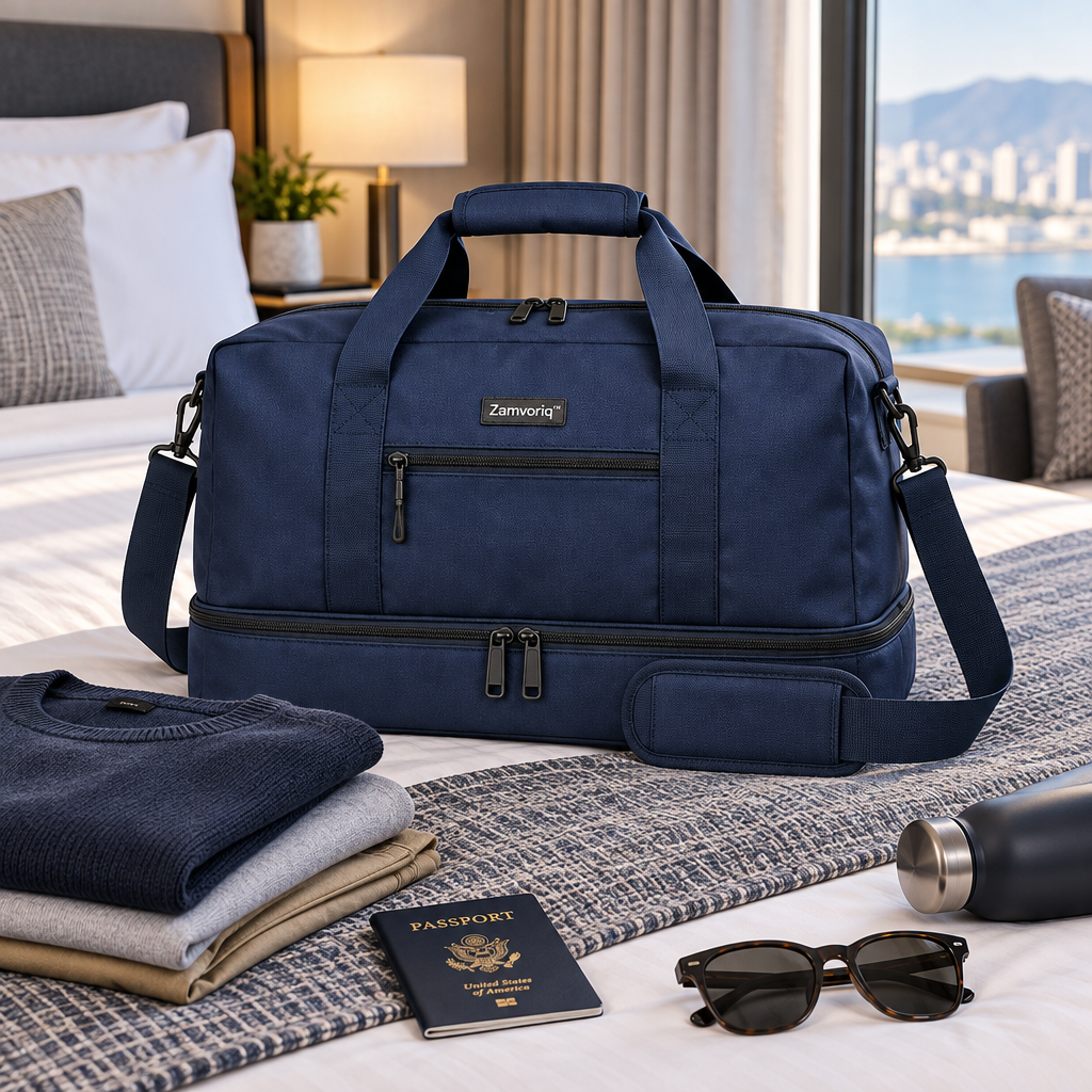 Zamvoriq™ Wet-Dry Separated Weekend Travel Bag main image 02