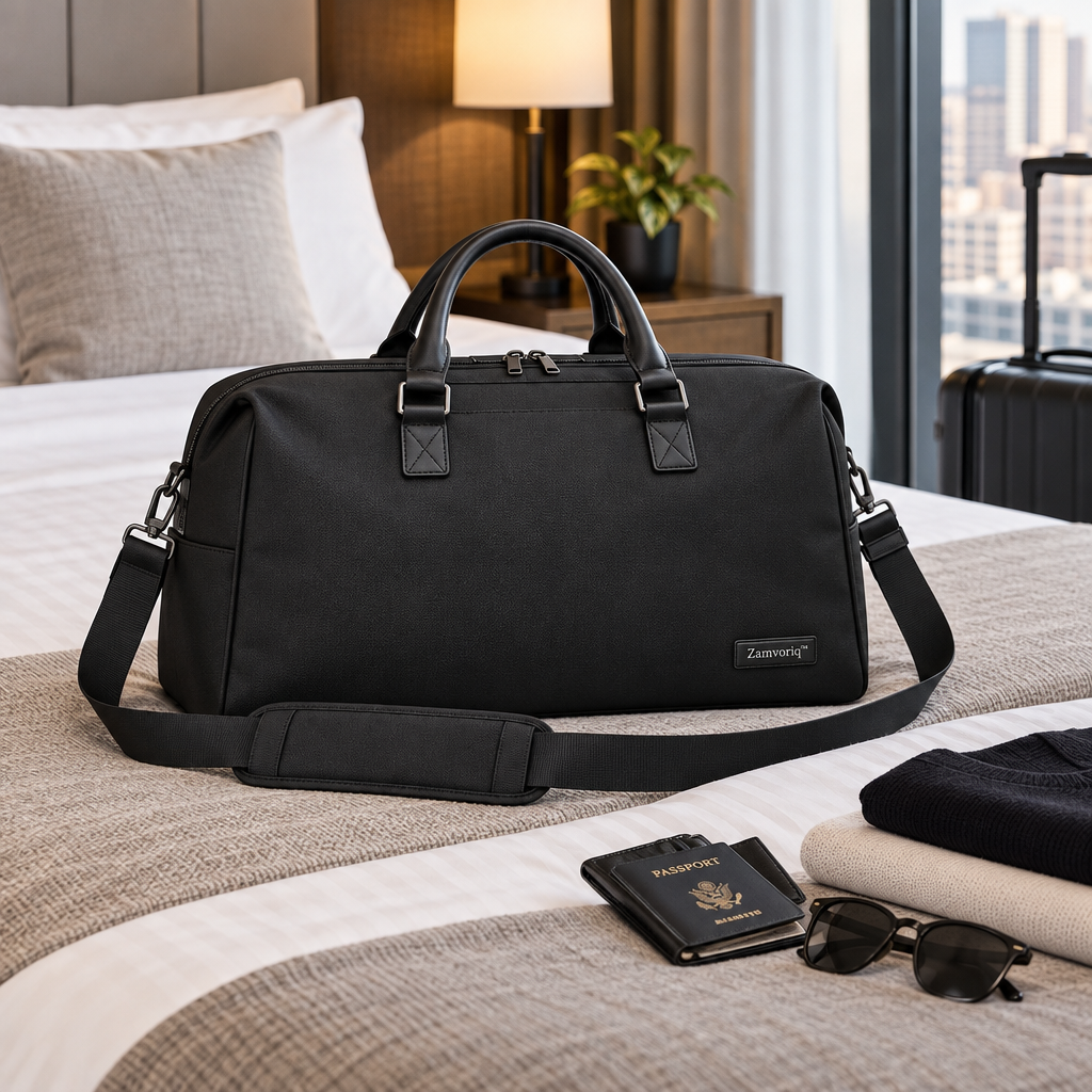 Zamvoriq™ Luggage-Sleeve Weekend Travel Bag main image 02