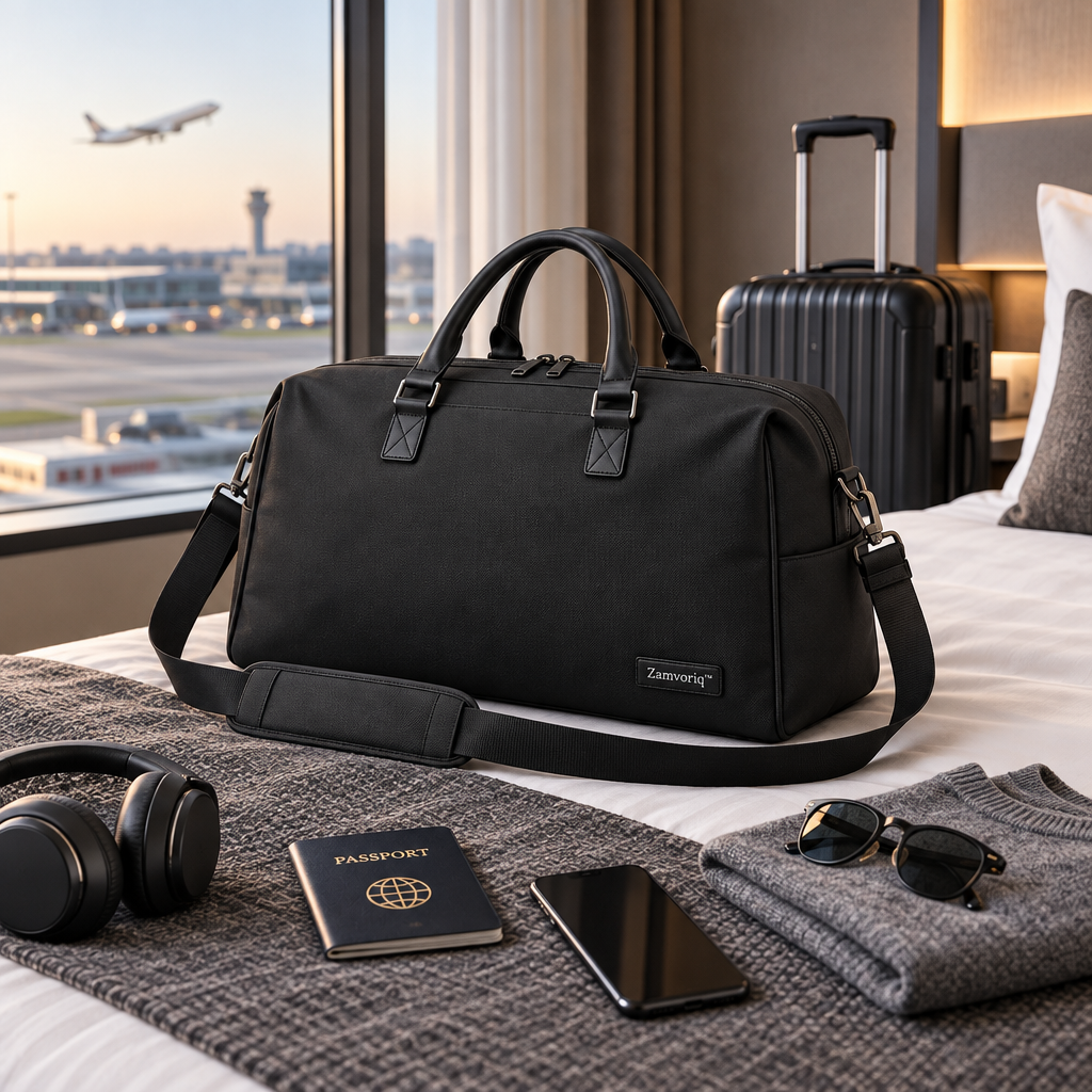 Zamvoriq™ Luggage-Sleeve Weekend Travel Bag main image 05