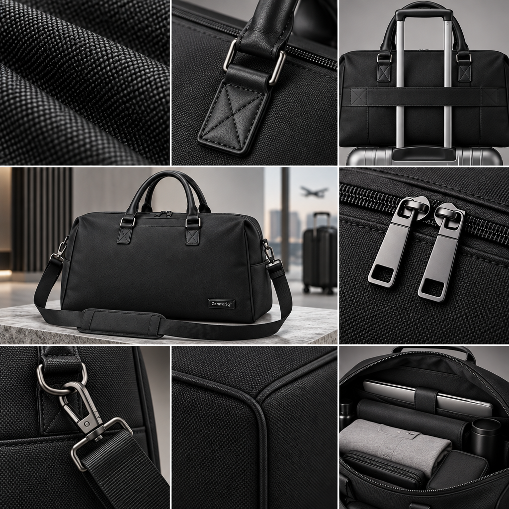 Zamvoriq™ Luggage-Sleeve Weekend Travel Bag main image 06