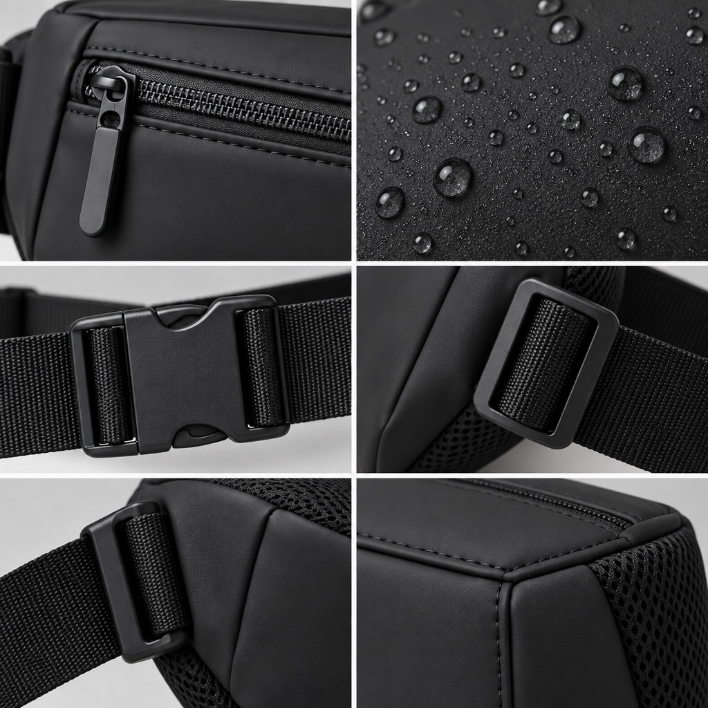 Zamvoriq™ Adjustable Water-Resistant Waist Bag main image 03