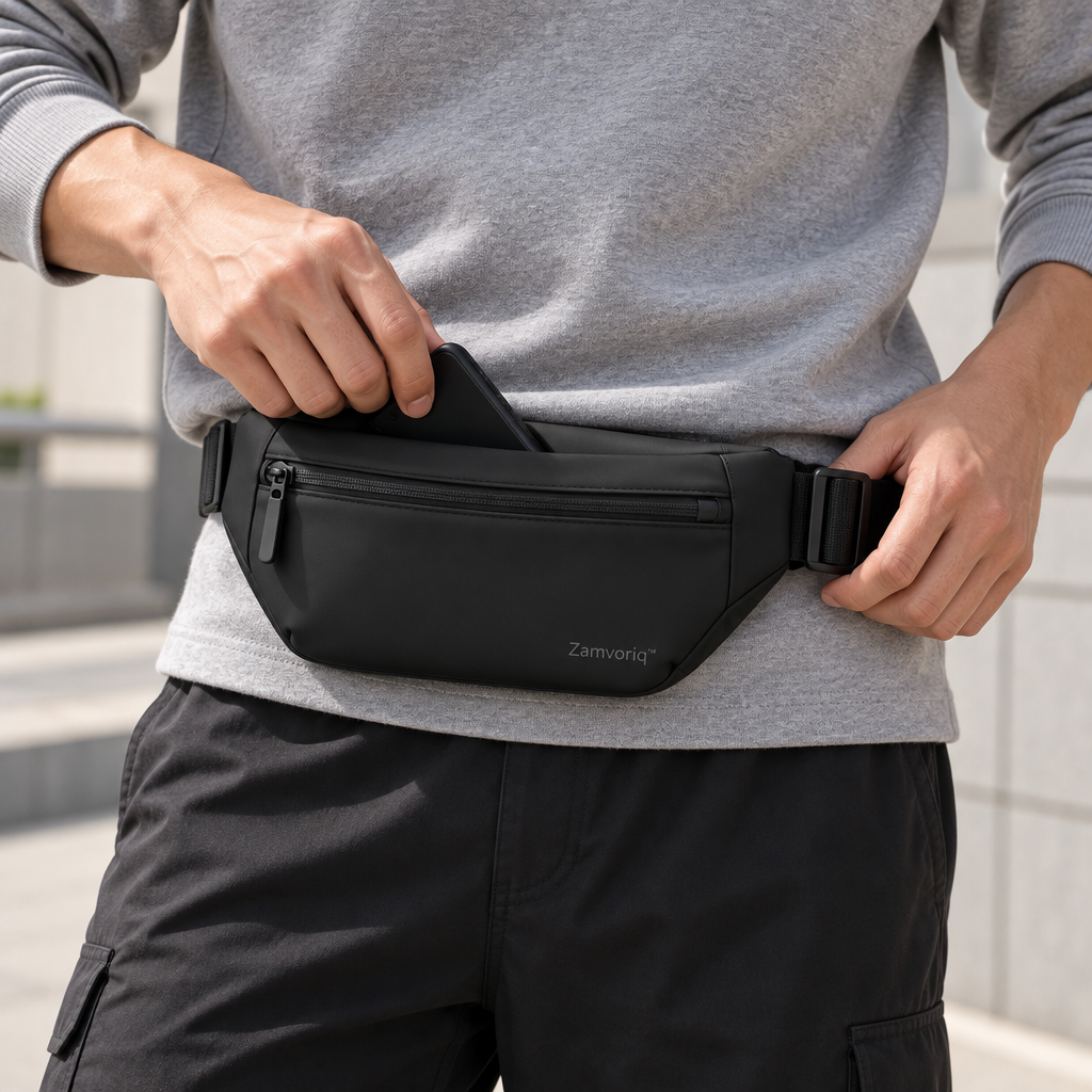 Zamvoriq™ Adjustable Water-Resistant Waist Bag main image 04