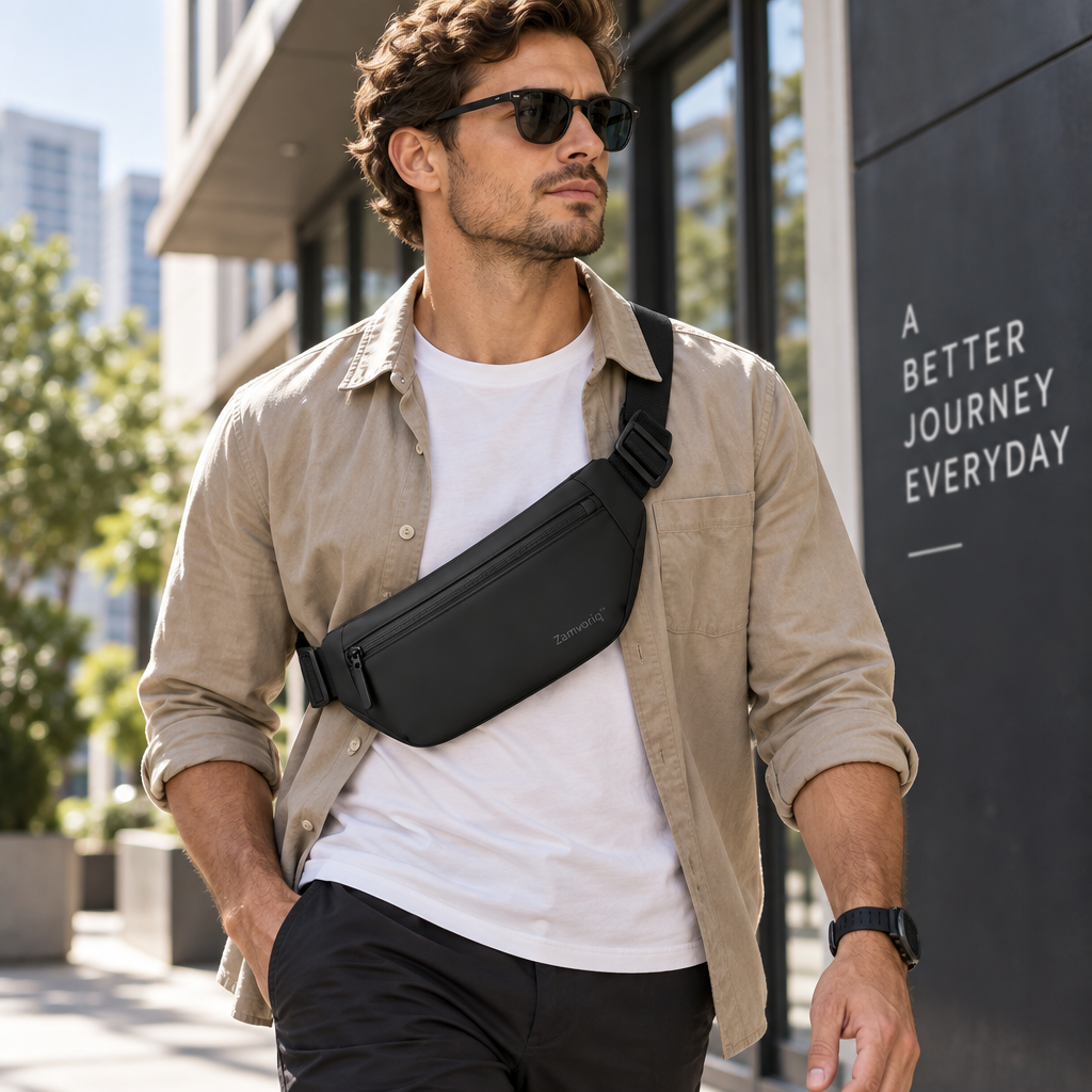 Zamvoriq™ Adjustable Water-Resistant Waist Bag main image 05