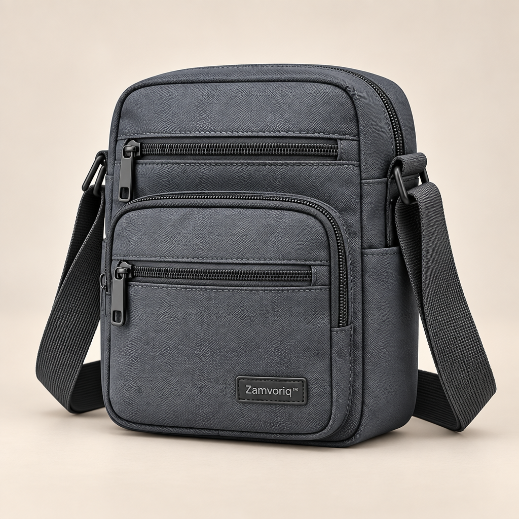 Zamvoriq™ Lightweight Multi-Compartment Pocket Bag hero